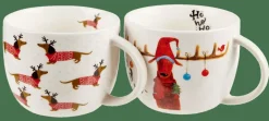 CASA X-MAS MOOSE Mug Multicolore
