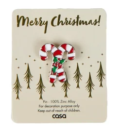 CASA X-MAS Rouleau à Pâtisserie Naturel