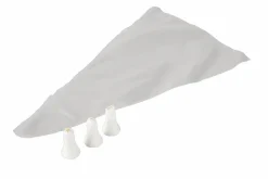 CASA X-MAS Set à Pâtisserie 4P. Spatule Avec 3 Emporte-pièces Doré, Multicolore
