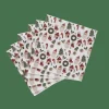 CASA X-MAS VIBE Set De 20 Serviettes Multicolore