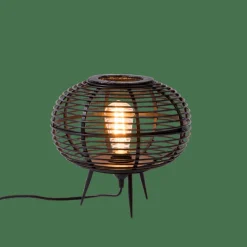CASA ZANZI Lampe De Table E27 Noir