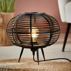 CASA ZANZI Lampe De Table E27 Noir